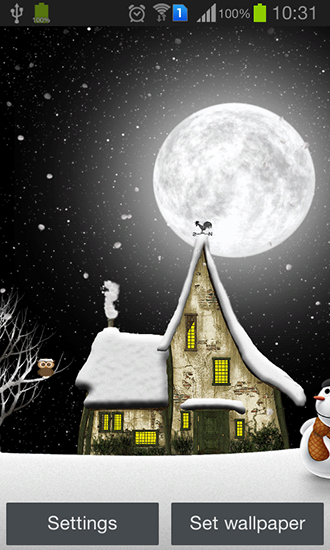 Winter night by Mebsoftware apk - free download.