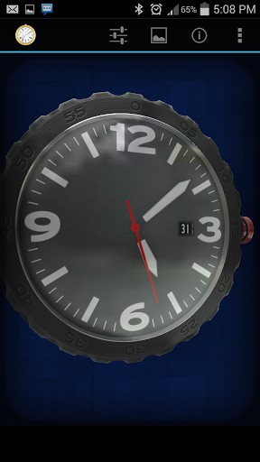 Screenshots of the live wallpaper 3D pocket watch for Android phone or tablet.