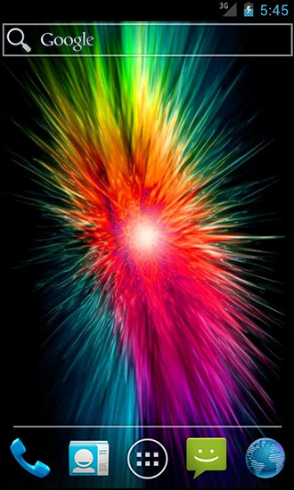 Screenshots of the live wallpaper Abstract vortex for Android phone or tablet.