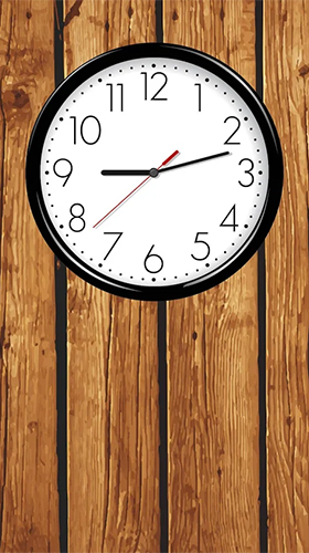 Full version of Android apk livewallpaper Analog clock by Weather Widget Theme Dev Team for tablet and phone.