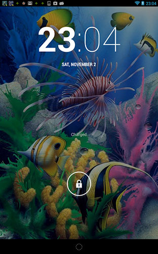 Full version of Android apk livewallpaper Aquarium 3D by Shyne Lab for tablet and phone.