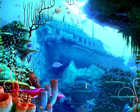 Screenshots of the live wallpaper Aquarium by Cool free apps for Android phone or tablet.