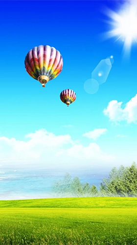 Full version of Android apk livewallpaper Balloons for tablet and phone.