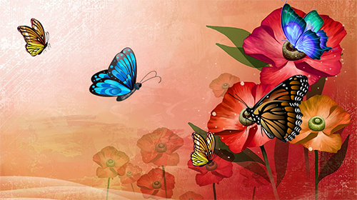 Full version of Android apk livewallpaper Butterfly 3D by taptechy for tablet and phone.