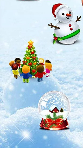 Full version of Android apk livewallpaper Christmas Santa for tablet and phone.