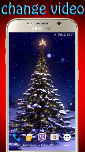 Full version of Android apk livewallpaper Christmas tree by Pro LWP for tablet and phone.