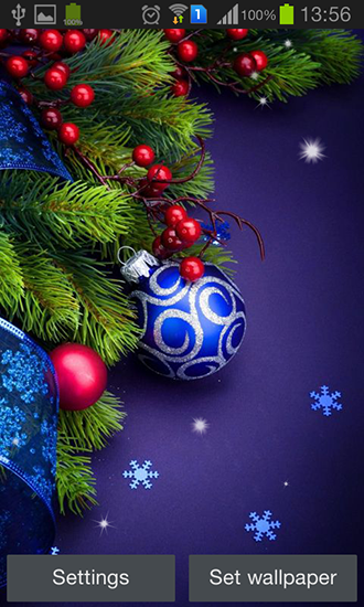Screenshots of the live wallpaper Christmas by Hq awesome live wallpaper for Android phone or tablet.