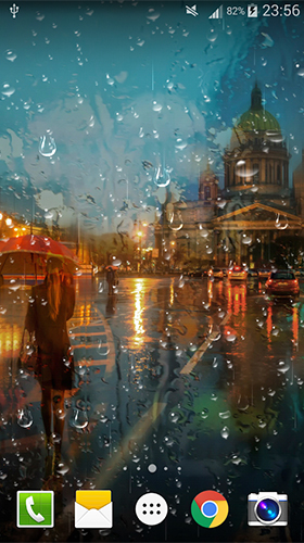 Full version of Android apk livewallpaper City rain for tablet and phone.