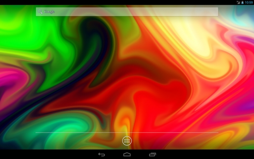 Screenshots of the live wallpaper Color mixer for Android phone or tablet.