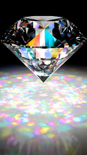 Full version of Android apk livewallpaper Diamonds for tablet and phone.