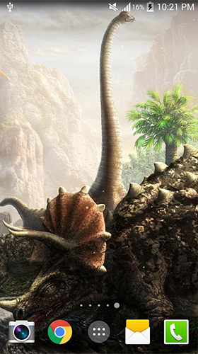 Full version of Android apk livewallpaper Dinosaur by live wallpaper HongKong for tablet and phone.