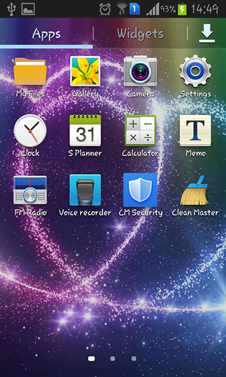 Screenshots of the live wallpaper Double heart for Android phone or tablet.