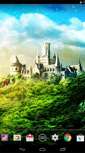 Full version of Android apk livewallpaper Dream castle for tablet and phone.