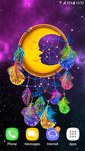 Full version of Android apk livewallpaper Dreamcatcher by BlackBird Wallpapers for tablet and phone.