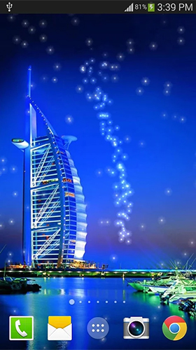 Full version of Android apk livewallpaper Dubai night by live wallpaper HongKong for tablet and phone.