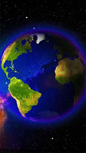 Full version of Android apk livewallpaper Earth 3D by Live Wallpapers HD for tablet and phone.
