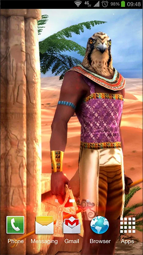 Full version of Android apk livewallpaper Egypt 3D for tablet and phone.
