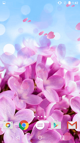 Full version of Android apk livewallpaper Flowers by Phoenix Live Wallpapers for tablet and phone.