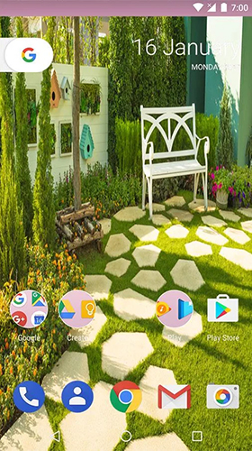 Full version of Android apk livewallpaper Garden HD by Play200 for tablet and phone.