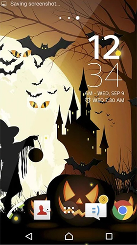 Full version of Android apk livewallpaper Halloween by Beautiful Wallpaper for tablet and phone.