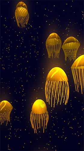 Full version of Android apk livewallpaper Jellyfish 3D by Womcd for tablet and phone.