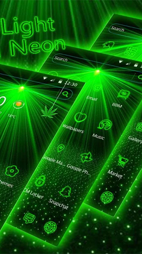Full version of Android apk livewallpaper Laser green light for tablet and phone.