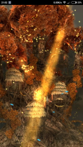 Full version of Android apk livewallpaper Magic Tree 3D for tablet and phone.