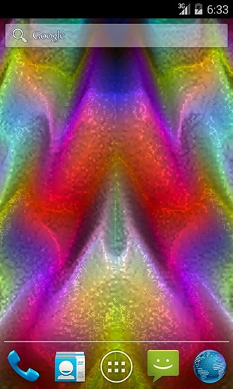 Screenshots of the live wallpaper Magic color for Android phone or tablet.