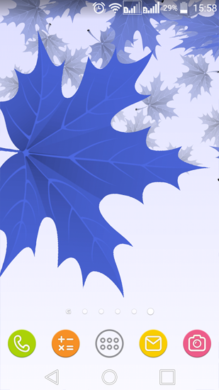 Full version of Android apk livewallpaper Maple Leaves for tablet and phone.