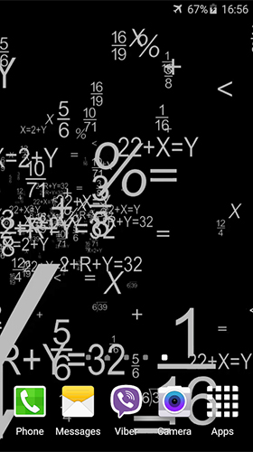 Full version of Android apk livewallpaper Mathematics for tablet and phone.