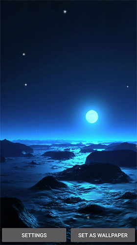 Full version of Android apk livewallpaper Moonlight by Live Wallpaper HD 3D for tablet and phone.