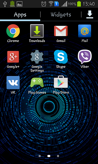 Screenshots of the live wallpaper Mystic halo for Android phone or tablet.