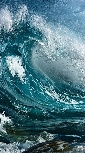Full version of Android apk livewallpaper Ocean waves by Fusion Wallpaper for tablet and phone.