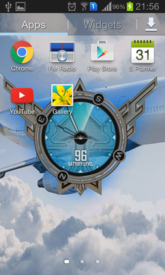 Screenshots of the live wallpaper Passenger planes HD for Android phone or tablet.
