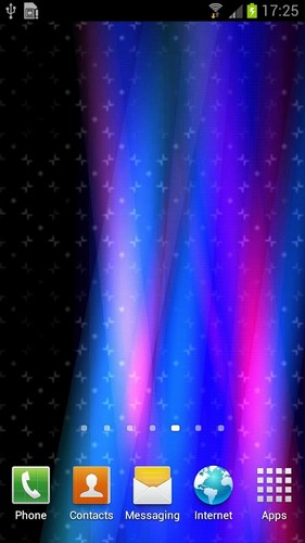 Screenshots of the live wallpaper Rays of light for Android phone or tablet.