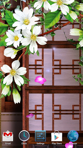 Full version of Android apk livewallpaper Sakura by BlackBird Wallpapers for tablet and phone.