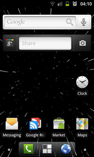 Full version of Android apk livewallpaper Starfield 2 3D for tablet and phone.