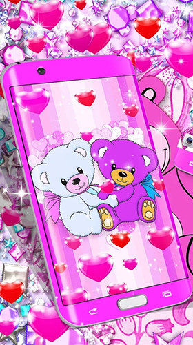 Full version of Android apk livewallpaper Teddy bear by High quality live wallpapers for tablet and phone.