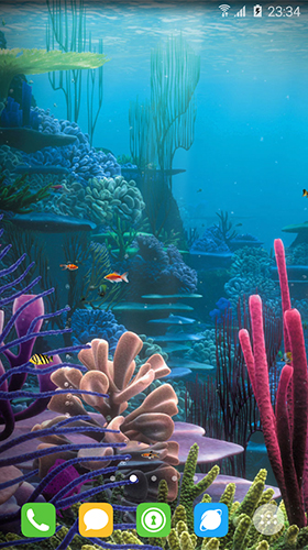 Full version of Android apk livewallpaper Underwater world by orchid for tablet and phone.