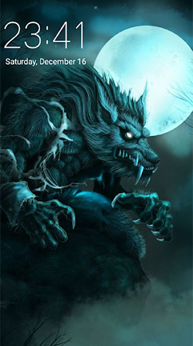 Full version of Android apk livewallpaper Werewolf for tablet and phone.