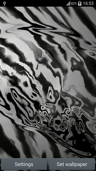 Screenshots of the live wallpaper Zebra by Wallpaper art for Android phone or tablet.