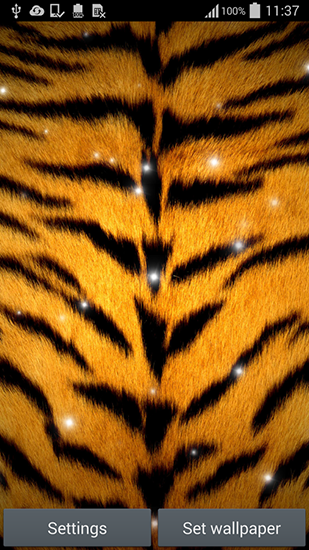Full version of Android apk livewallpaper Animal print for tablet and phone.