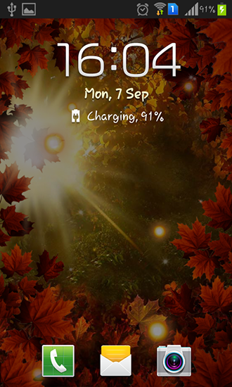 Full version of Android apk livewallpaper Autumn sun for tablet and phone.