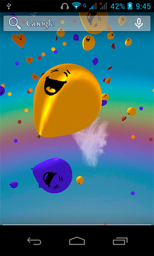 Full version of Android apk livewallpaper Balls 3D for tablet and phone.