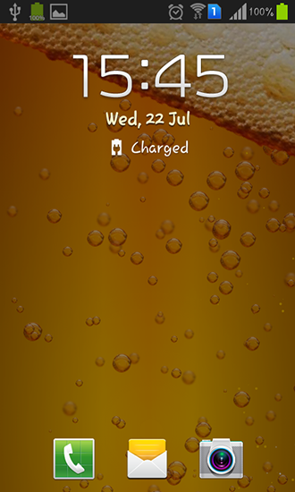 Full version of Android apk livewallpaper Beer for tablet and phone.