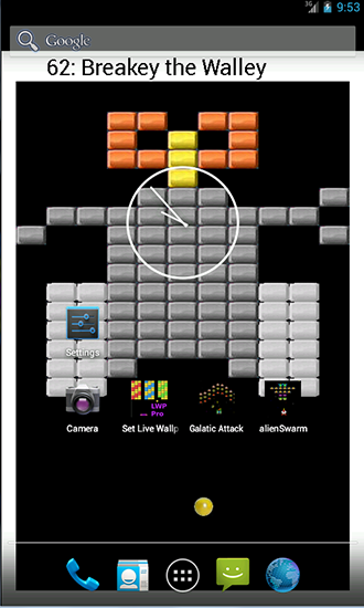 Full version of Android apk livewallpaper Bricks Pro for tablet and phone.