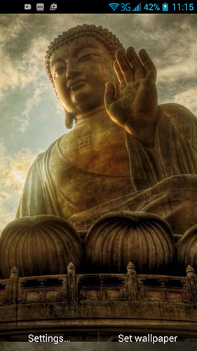 Full version of Android apk livewallpaper Buddha for tablet and phone.