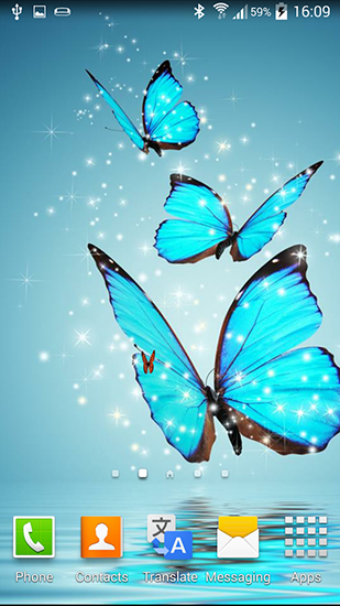 Full version of Android apk livewallpaper Butterfly for tablet and phone.