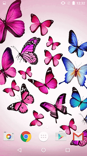 Full version of Android apk livewallpaper Butterfly by Fun Live Wallpapers for tablet and phone.