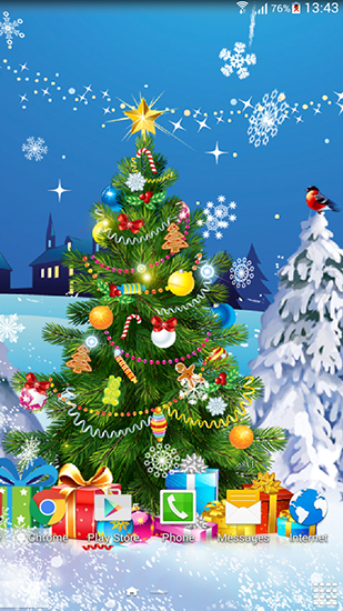 Full version of Android apk livewallpaper Christmas 2015 for tablet and phone.